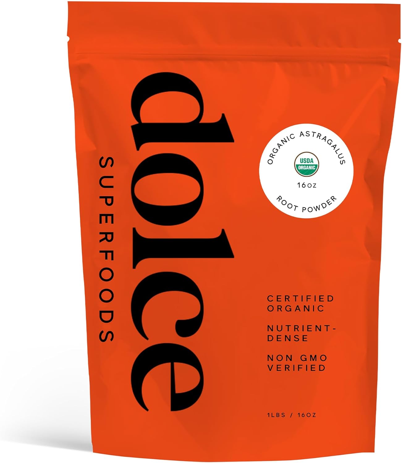 Astragalus Superfood Extract Powder for Immune Support and Health - Single Pack of Astragalus Supplement Powder - Dolce Superfoods