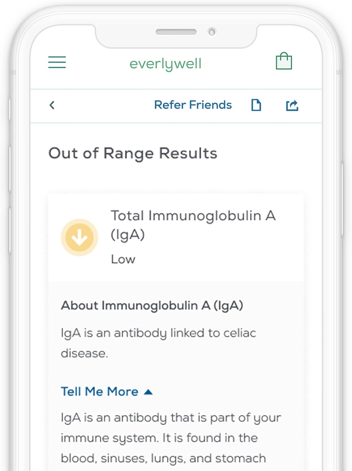 At-Home Celiac Disease Screening Test by Everlywell - Fast & Accurate Results for Women & Men Over 18 - CLIA-Certified Lab
