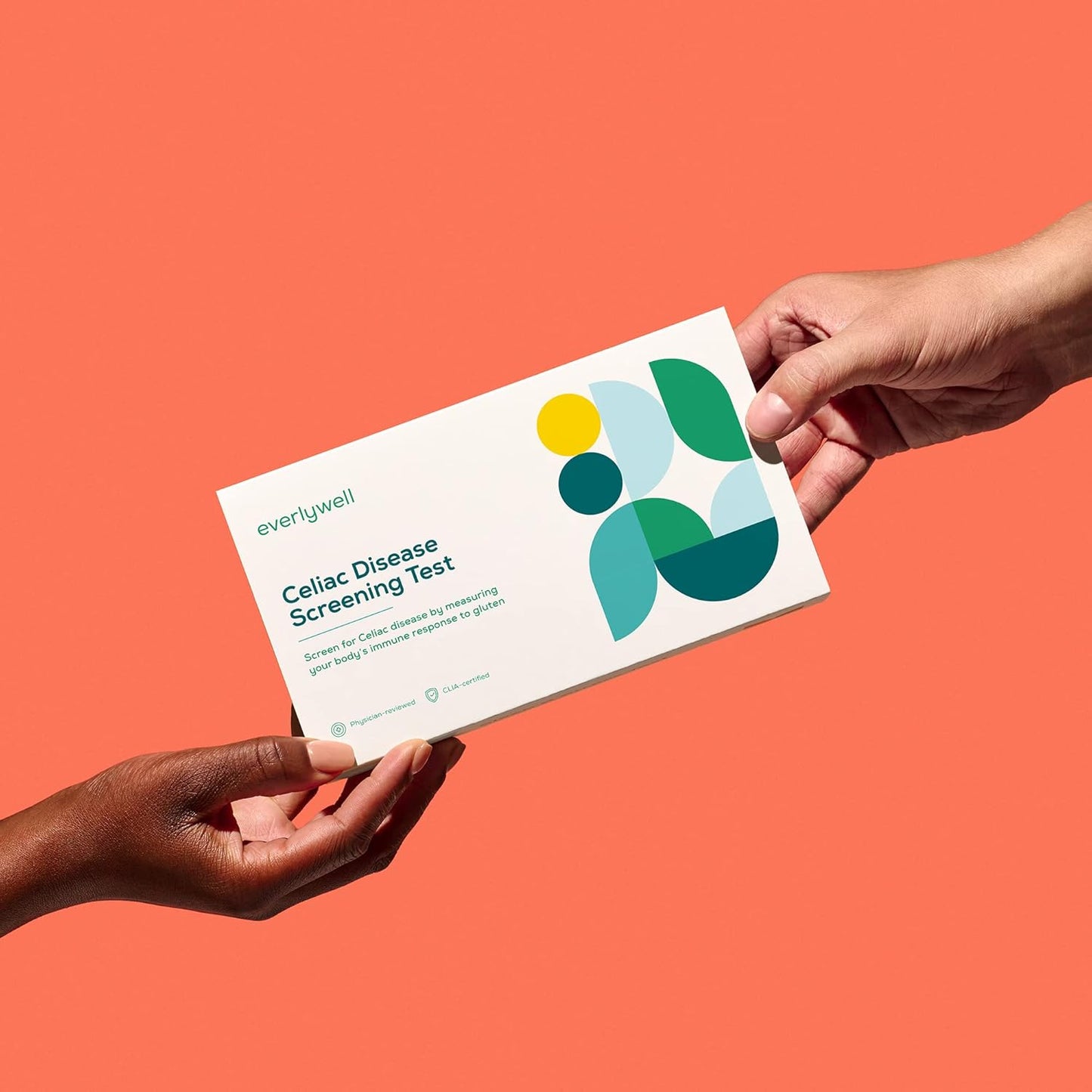 At-Home Celiac Disease Screening Test by Everlywell - Fast & Accurate Results for Women & Men Over 18 - CLIA-Certified Lab