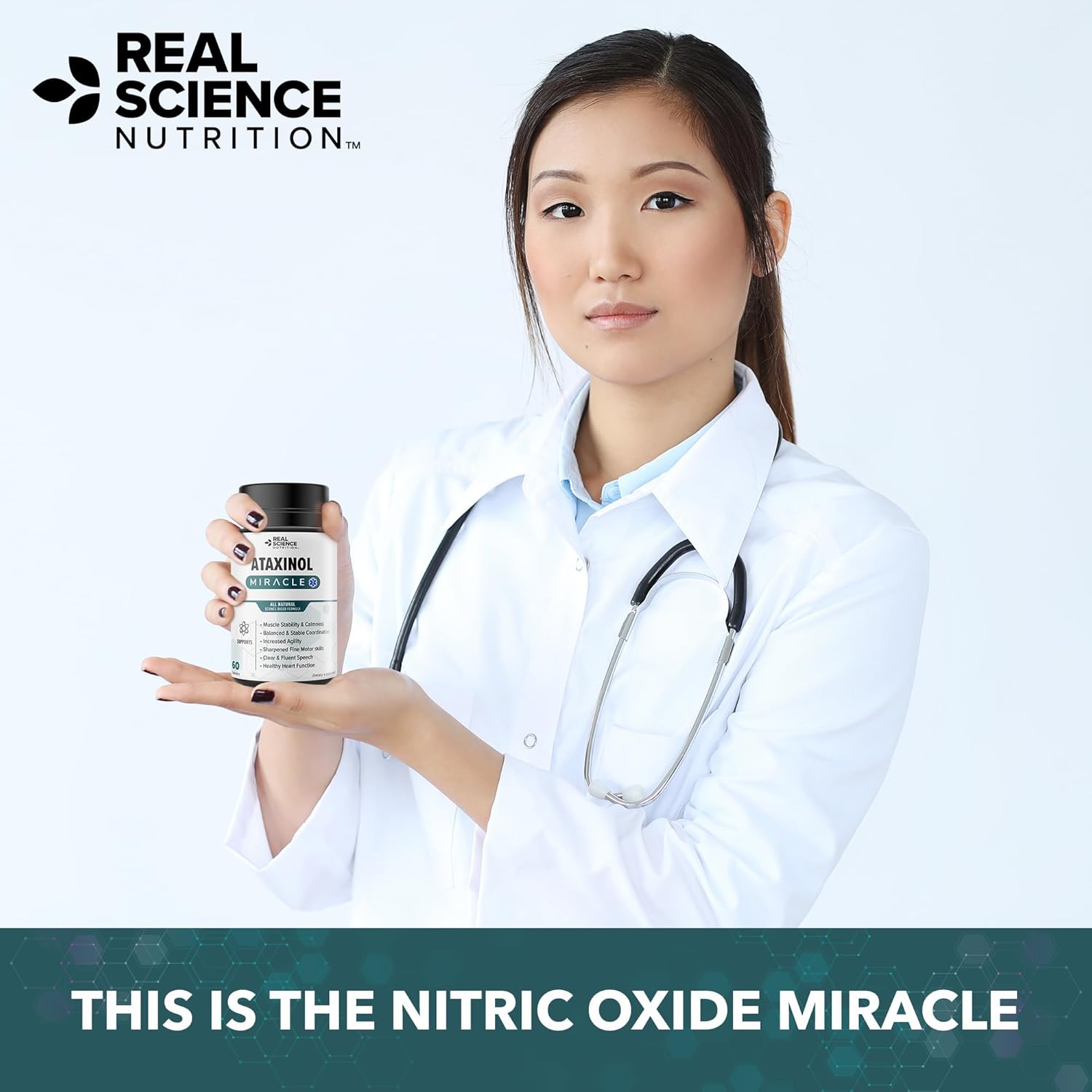 Ataxinol Miracle: Relief for Ataxia Symptoms like Muscle Tremors, Balance Issues, Coordination Loss, Motor Skills, Speech, and Heart.