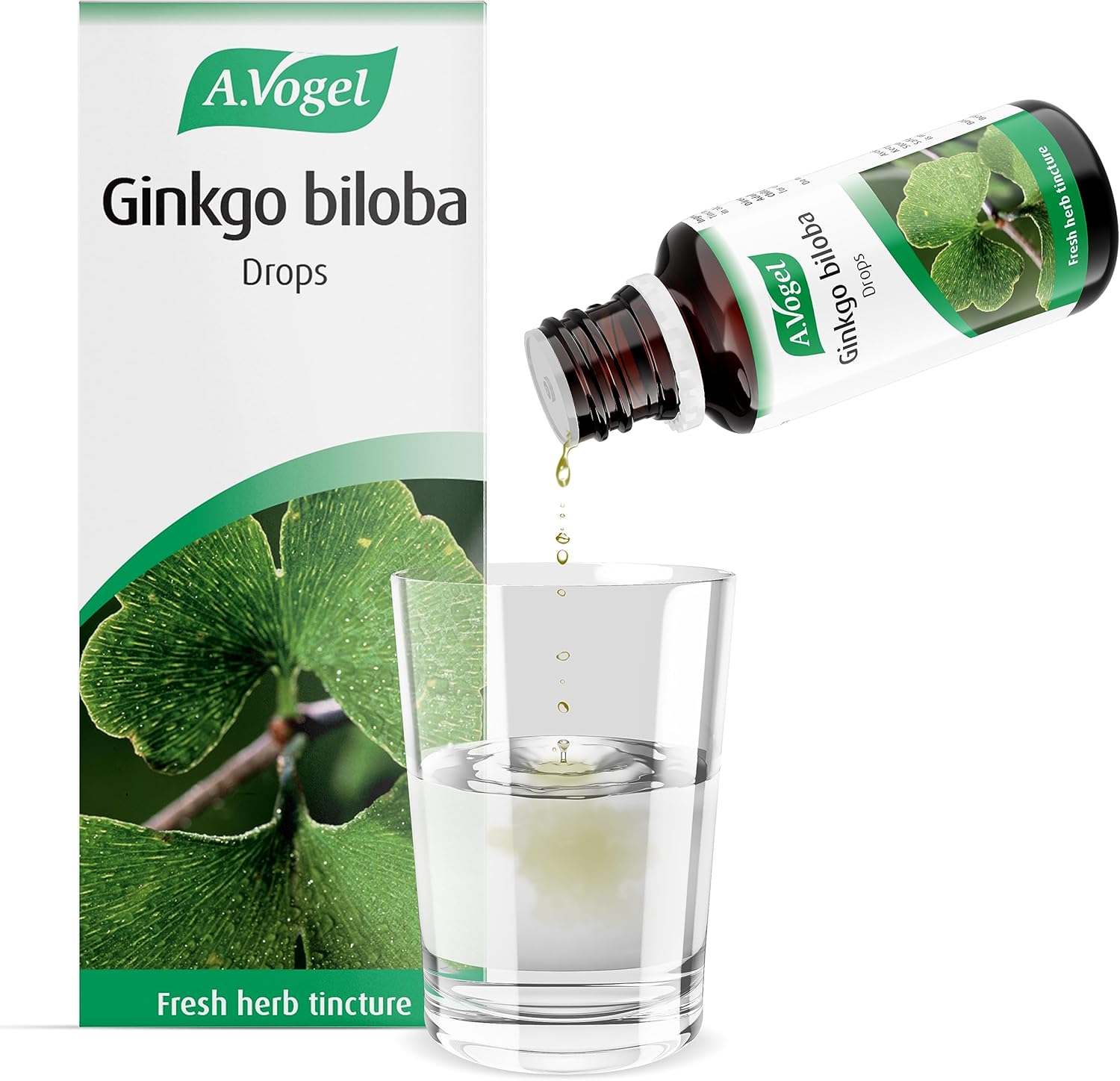 A.Vogel Ginkgo Biloba Tincture 50ml - Organic Herbal Supplement