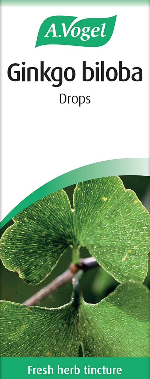 A.Vogel Ginkgo Biloba Tincture 50ml - Organic Herbal Supplement