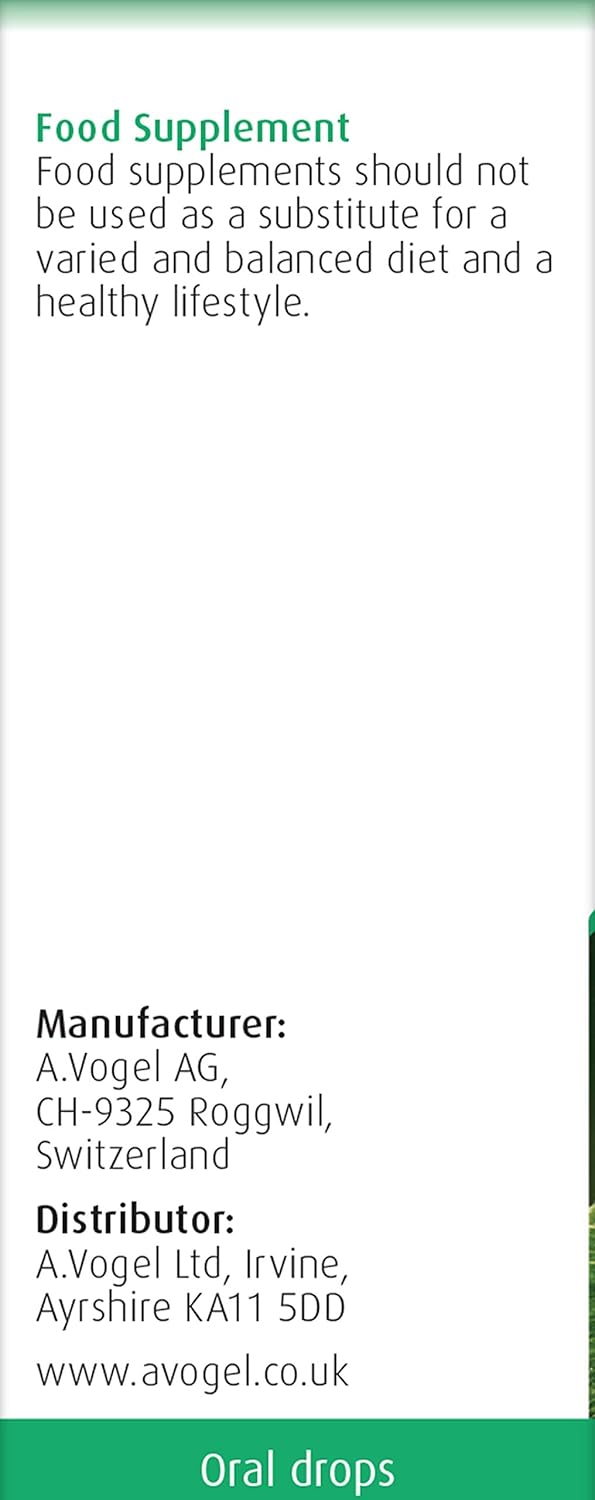 A.Vogel Ginkgo Biloba Tincture 50ml - Organic Herbal Supplement