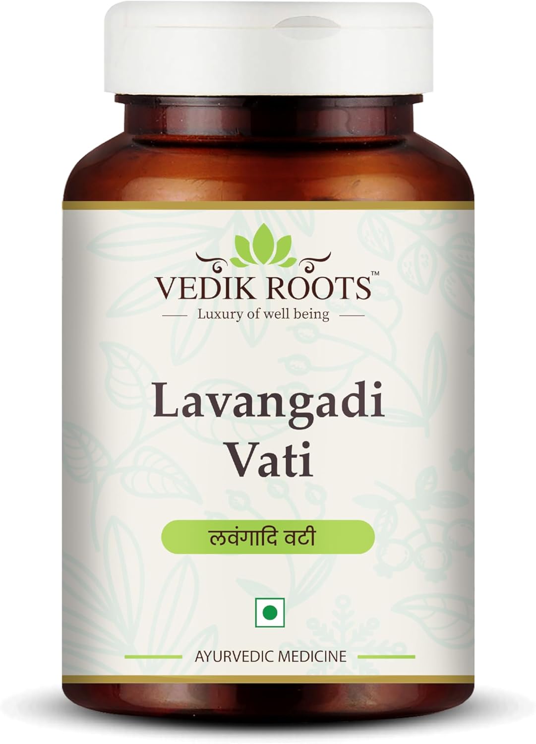 Ayurvedic Lavangadi Vati Tablets for Nasal Comfort & Digestive Health - 120 Count