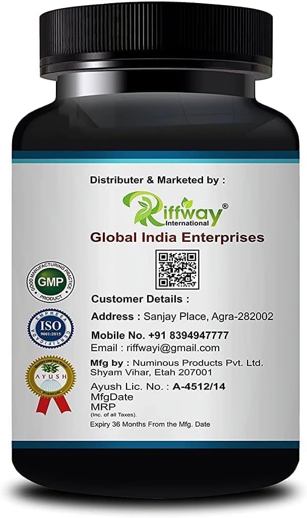 Ayurvedic Lung Detox Capsules for Smokers - Cleanse and Purify Lungs, 30 Capsules