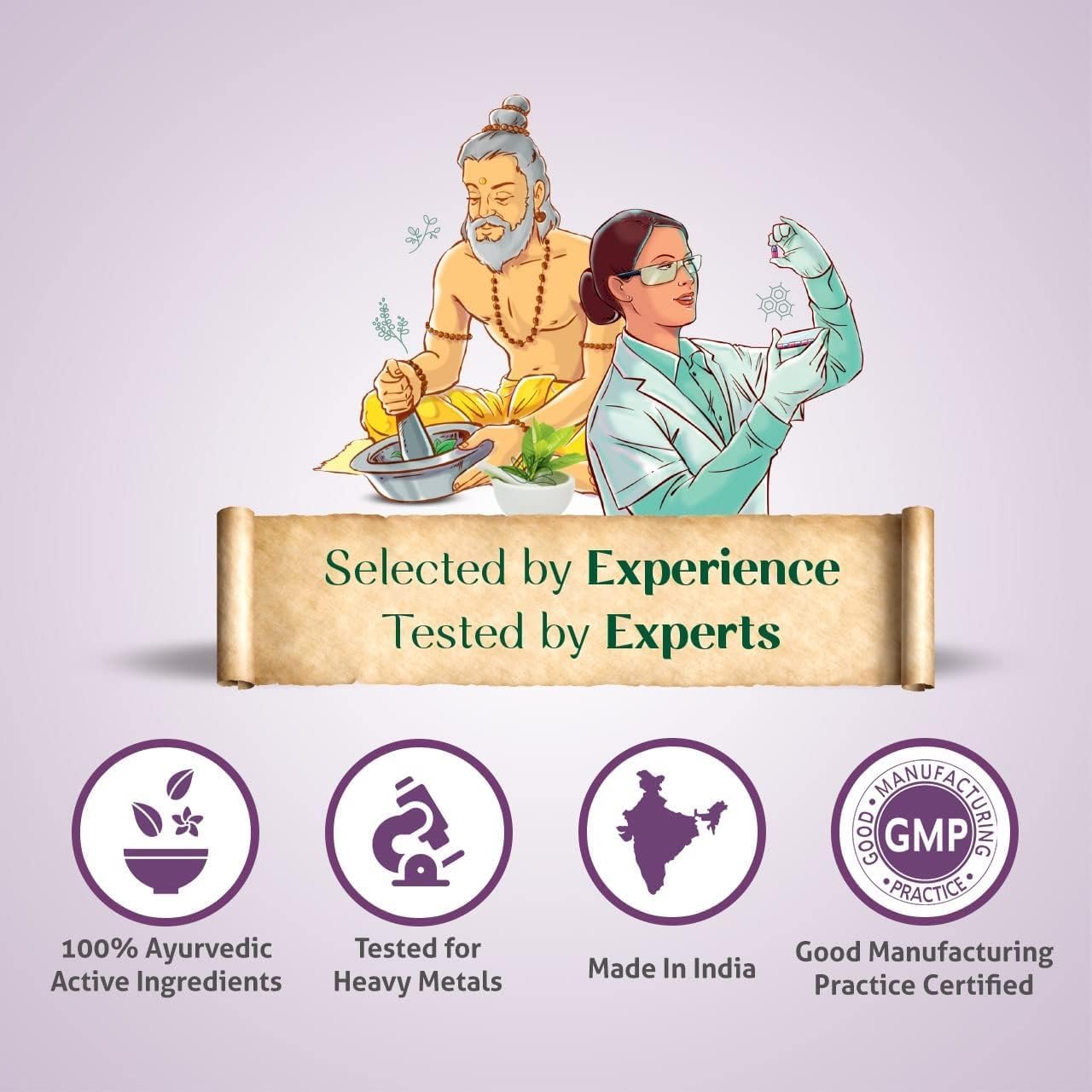 Ayurvedic Menstrual Support Tablets for Hormonal Balance & PCOD - 60 Tablets