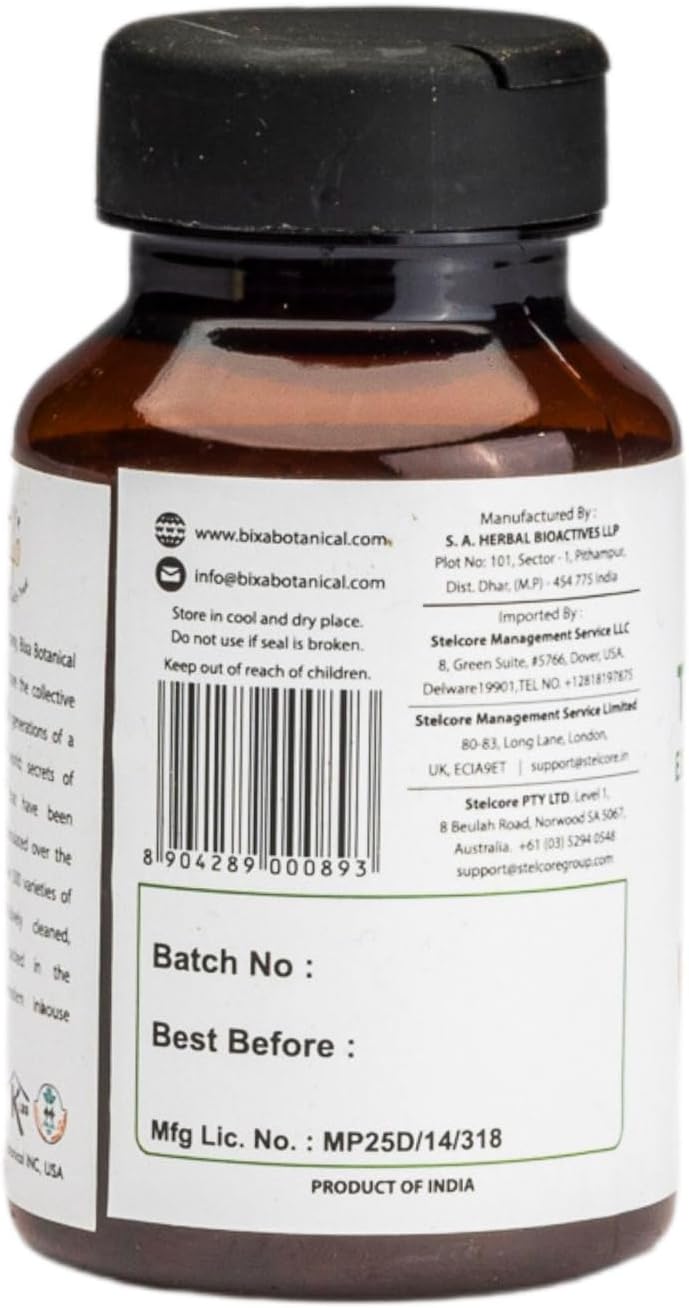 Ayurvedic Triphala Extract Capsules for Digestion & Nutrient Absorption (Amla, Haritaki, Bibhitaki) - 60 Count Pack