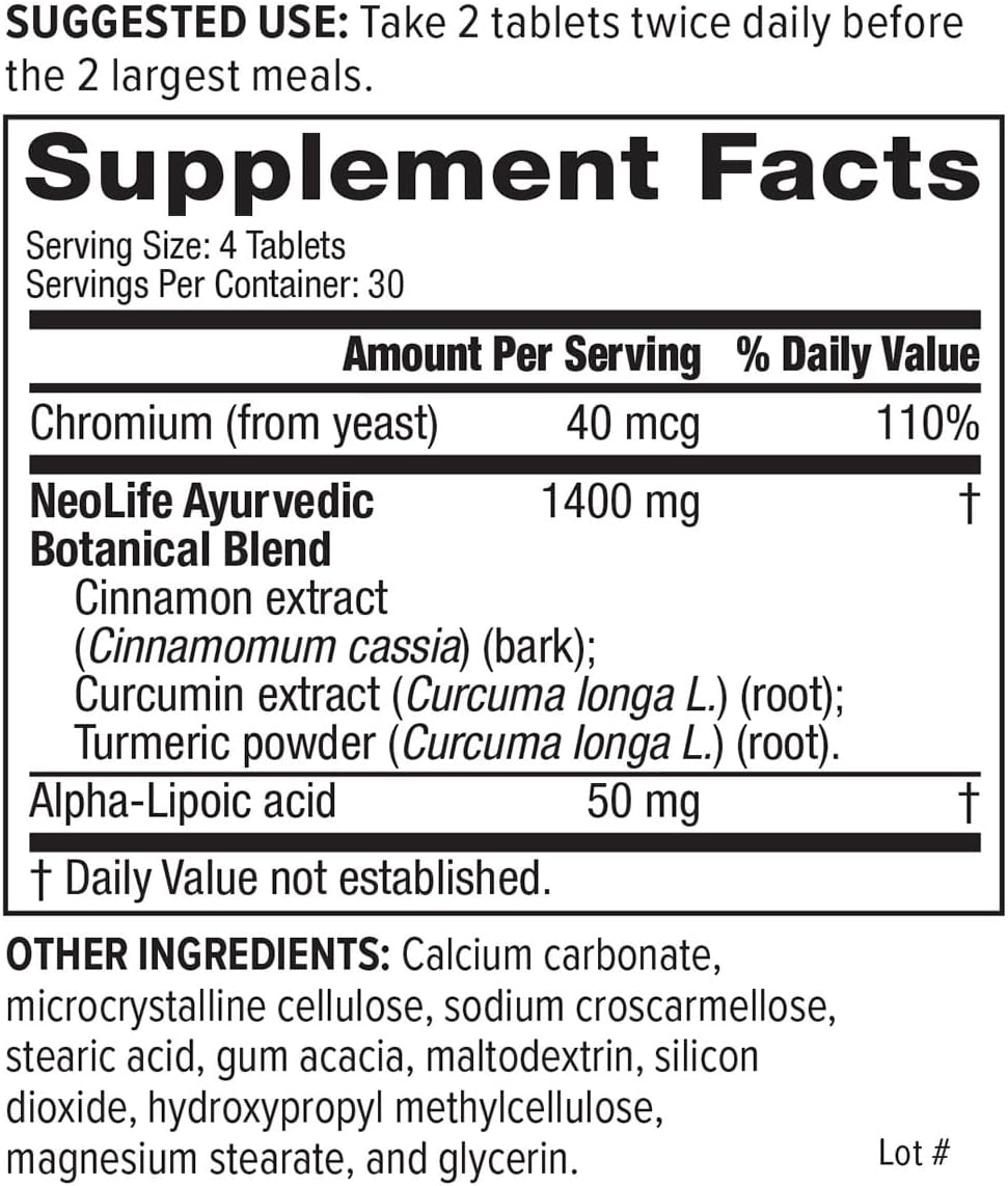 Balanced Glucose Support Supplement for Health and Wellness