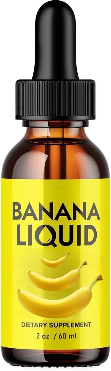 Banana Extract Liquid Supplement for Women's Gut Health - 60ml Original Formula (1 Pack)