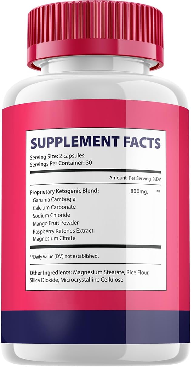 BaobabBliss Keto Capsules - Advanced Formula for Maximum Strength (3 Pack - 180 Capsules)