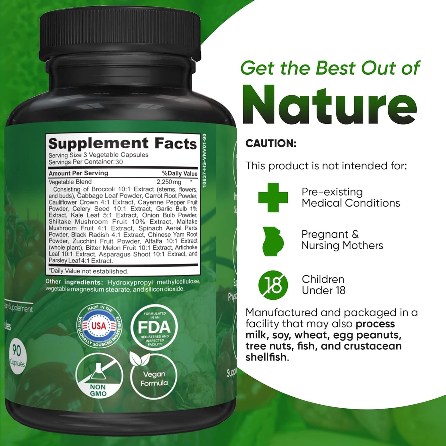 Bariatric Multivitamin with Iron and Superfood Capsules Bundle - 2 Months Supply