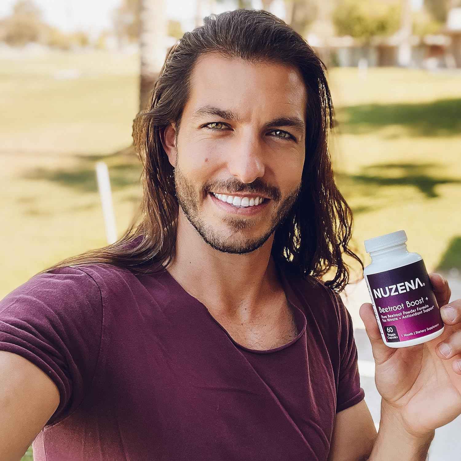 Beetroot Boost + 1300 mg | Pack of 60 Beta Vulgaris Beet Root Powder Capsules | Made in USA Vegan, Non-GMO & Gluten Free Nitric Oxide Booster Beet Supplement| Serving Size: 2 Capsules