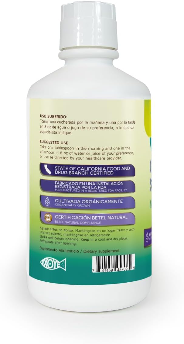 Betel Natural Aloe Vera Gel - Premium Gastric Support - 32 Oz Bottle
