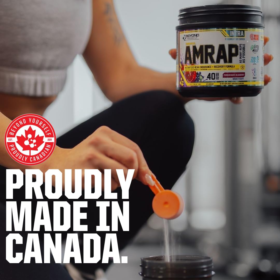Beyond Yourself AMRAP Grape White North - Energy Boosting Pre-Workout Supplement