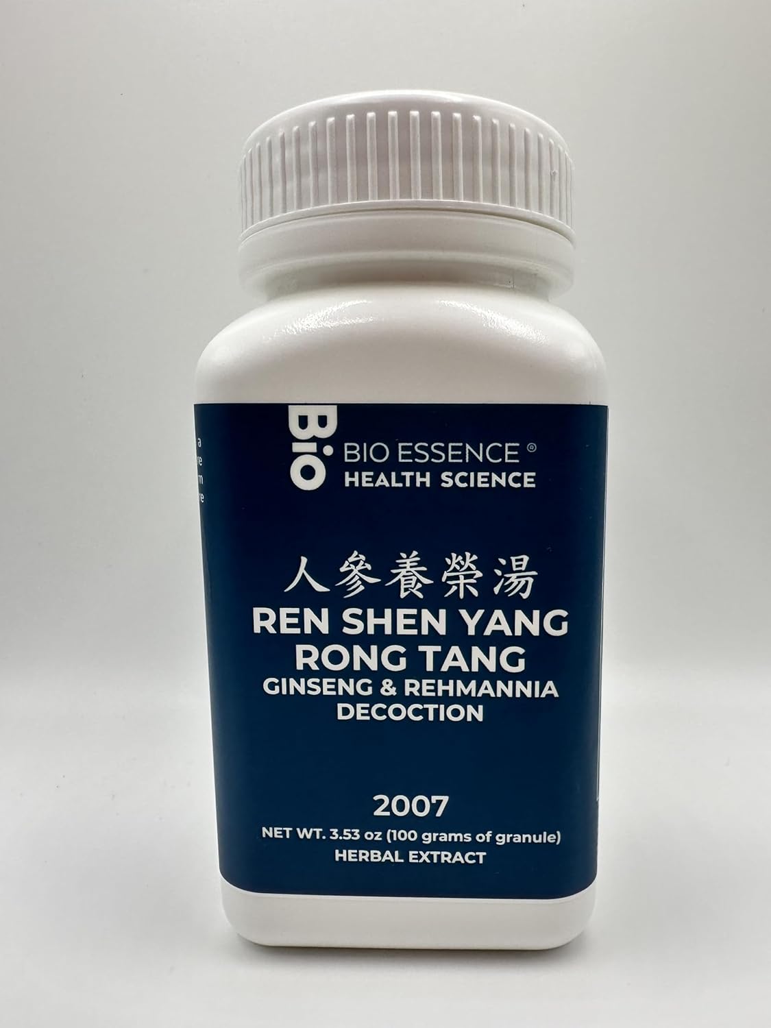 Bio Essence Health Science 2007 Shen Yang Rong Tang with Ginseng & Rehmannia Decoction - 100g