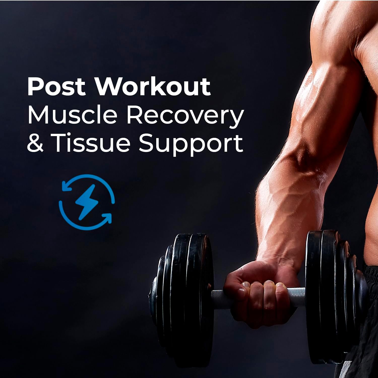 Biogenique BCAA Powder for Post-Workout Muscle Recovery, 4g BCAAs 2:1:1, Amino Acids for Men & Women, Vegan, Non-GMO, Gluten-Free - Made in USA (Fruit Punch, 292g)