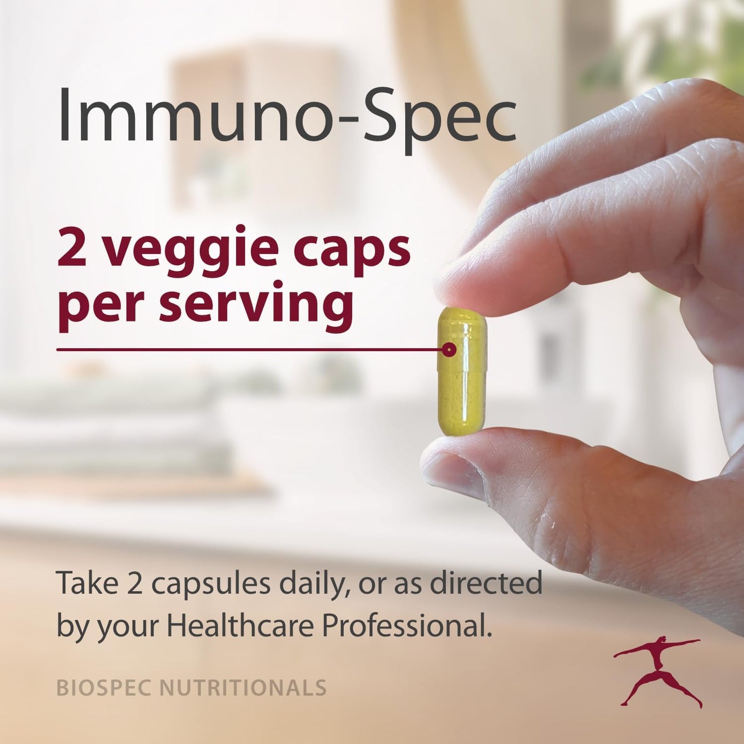 BIOSPEC NUTRITIONALS Immuno-Spec - Daily Immune Support with Essential Vitamins, Minerals, Quercetin, Elderberry, and Bromelain