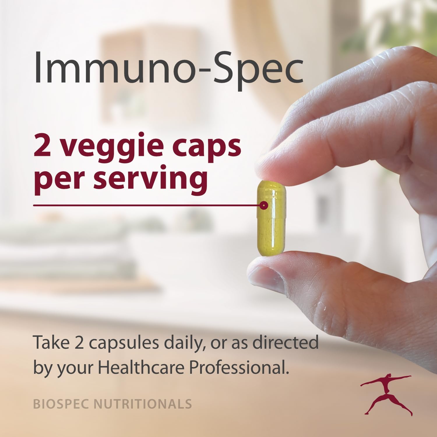 BIOSPEC NUTRITIONALS Immuno-Spec - Daily Immune Support with Essential Vitamins, Minerals, Quercetin, Elderberry, and Bromelain