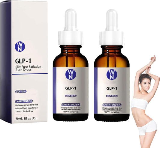 BITYEYE WW&NAPHARM Vitamin Drops - Napharm GLP-1Slim Fuse for Metabolism in Men & Women - 2PCS
