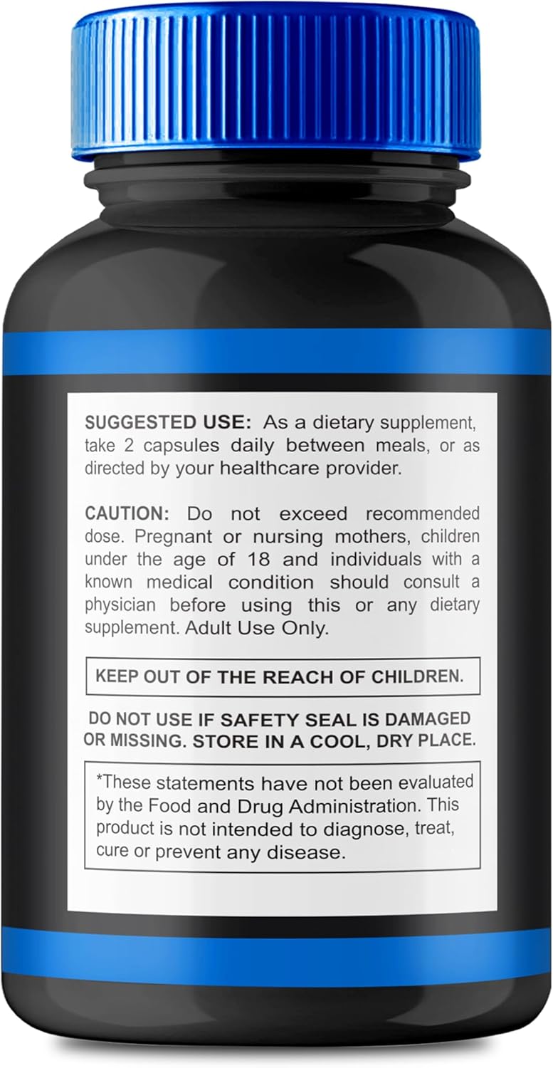 BloodFlowTitan Pro Capsules - Advanced Glycogen Supplement for Optimal Performance and Natural Glyco Detox Support (60 Capsules)