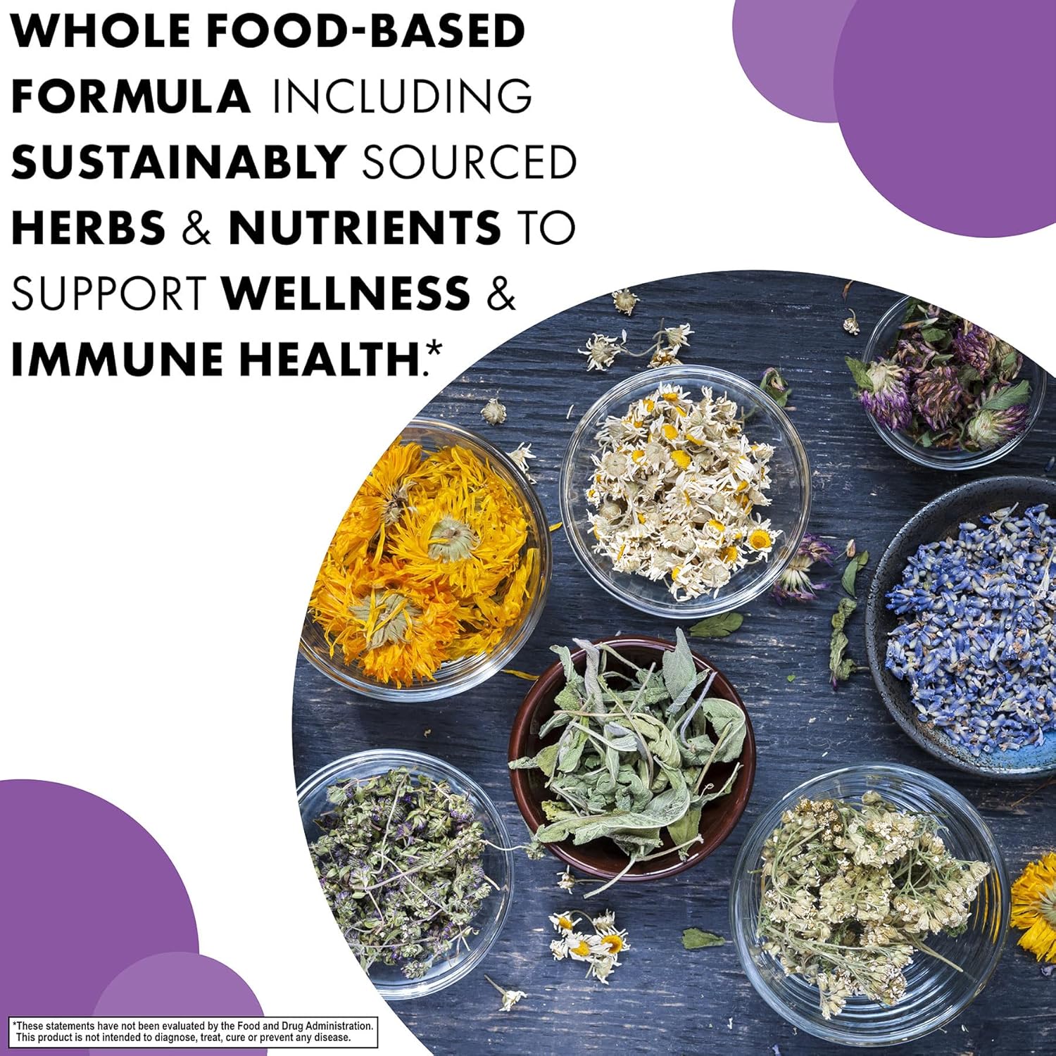 Bluebonnet Nutrition Immune Defense Whole Food-Based Formula Caplets - Seasonal Support, Soy-Free, Gluten-Free, Kosher, Non-GMO, Dairy-Free, Vegetarian - 60 Count