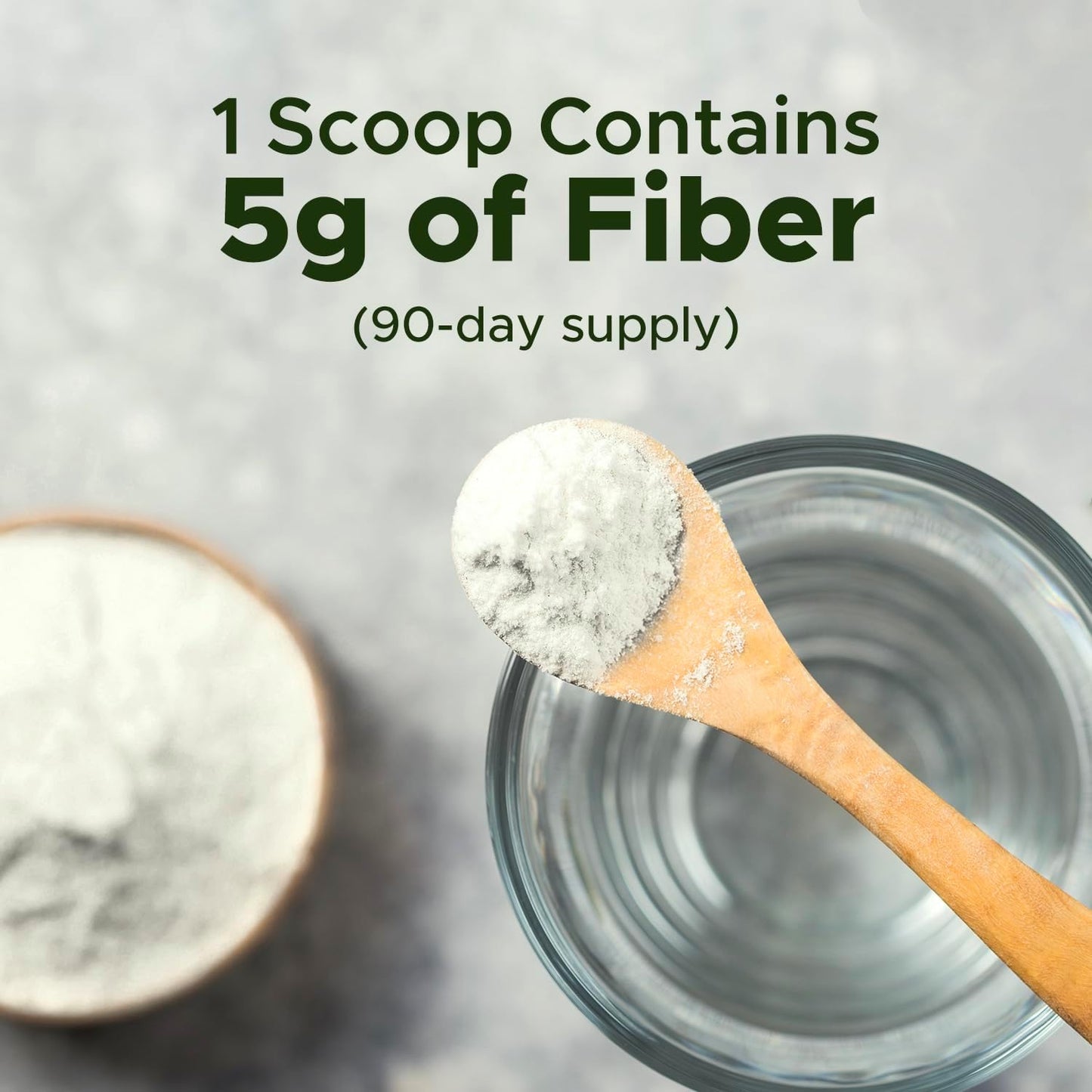 BNHealthy BN 100% Soluble Corn Fiber - Unflavored, Sugar Free, Supports Gut Health - Non-GMO, 90-Day Supply - Men & Women, Feel Full Faster, No Bloating