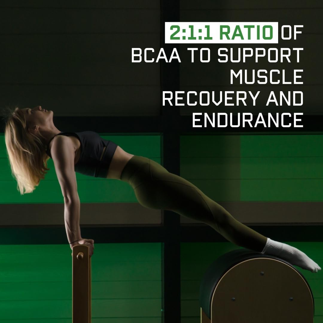 Bolt BCAA Powder Watermelon Fizz - Supports Muscle Recovery & Growth, 2:1:1 Formula, 30 Servings