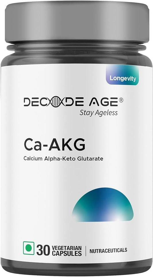 Boomers Ca AKG Supplement: Boost Cellular Energy, Strengthen Bones, Enhance Muscle Recovery - Healthy Aging Formula (30 Capsules)