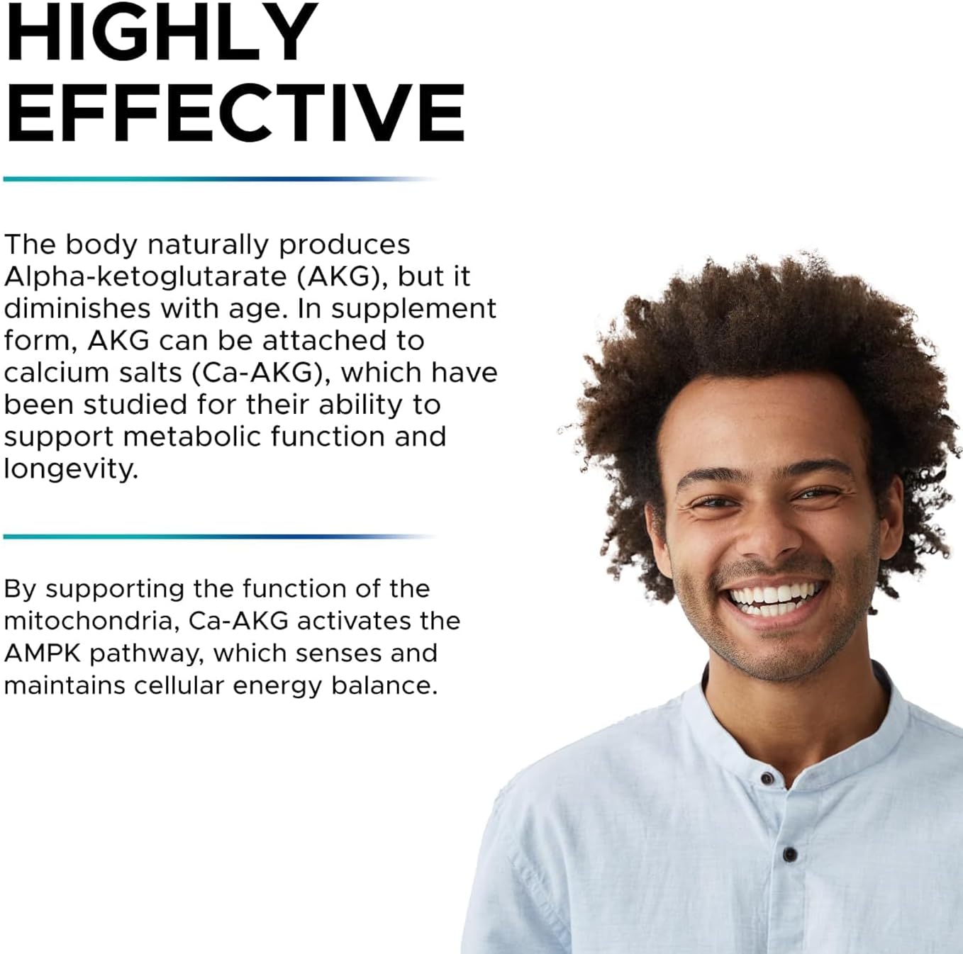 Boomers Ca AKG Supplement: Boost Cellular Energy, Strengthen Bones, Enhance Muscle Recovery - Healthy Aging Formula (30 Capsules)