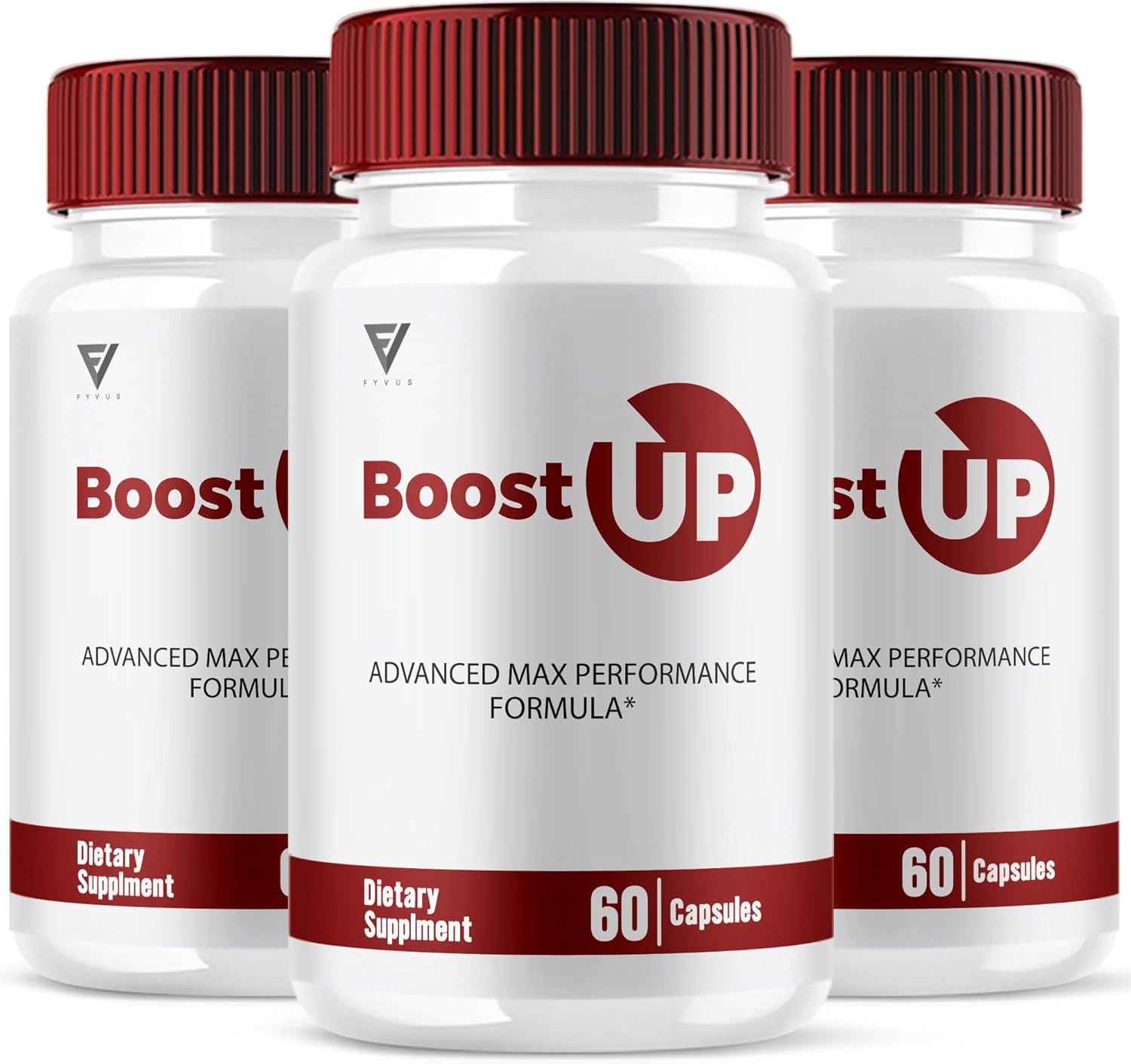 Boost Up Max Performance Capsules (3 Pack) - Daily Support Supplement for Enhanced Strength and Health (180 Capsules)