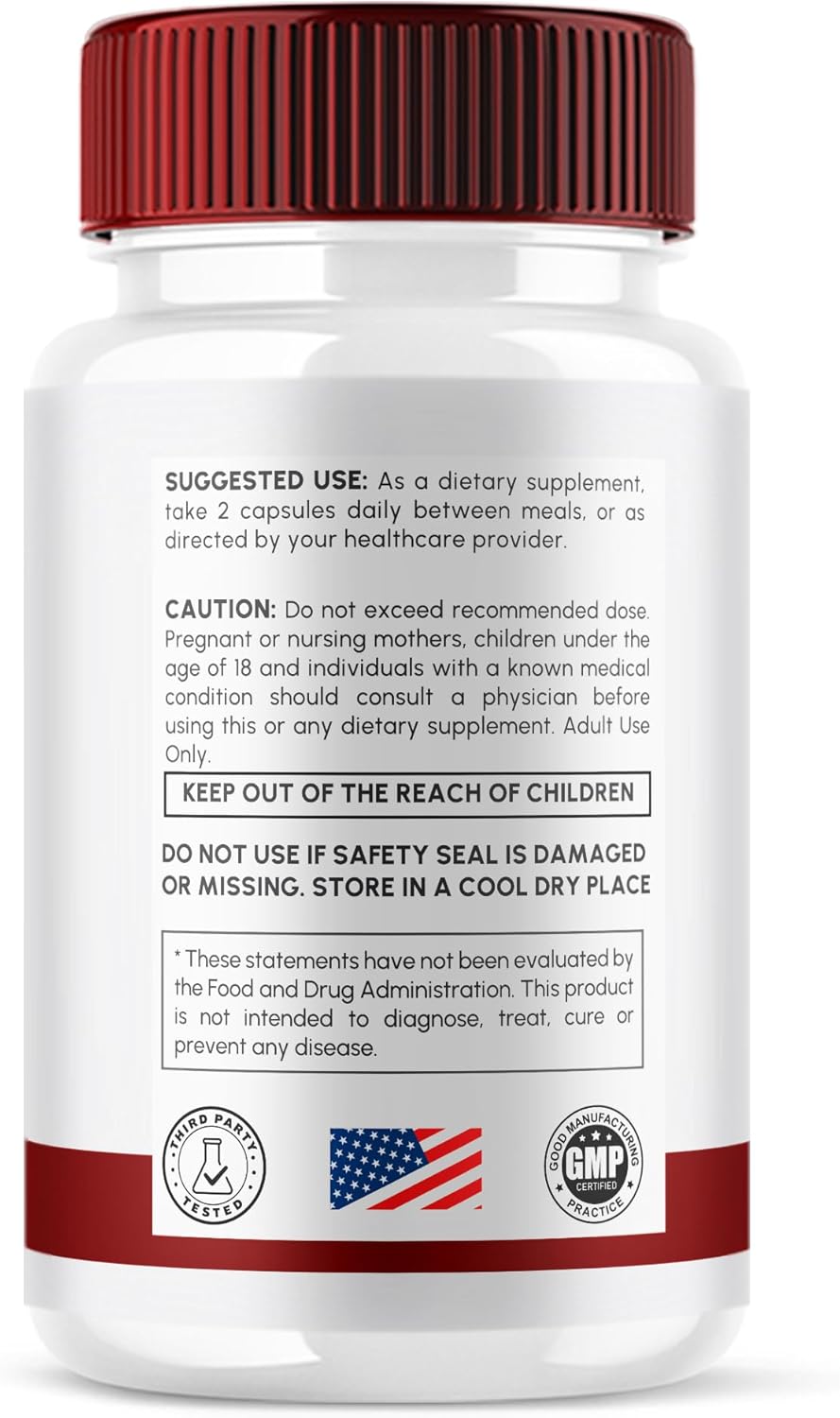 Boost Up Max Performance Capsules (3 Pack) - Daily Support Supplement for Enhanced Strength and Health (180 Capsules)