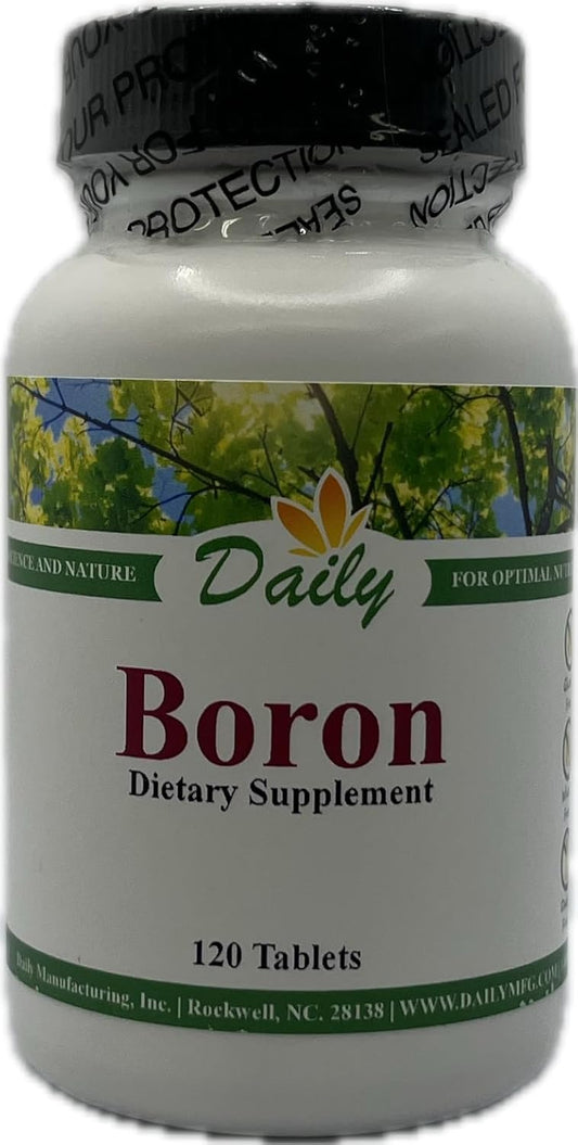 Boron Supplement for Daily Use - Promotes Overall Health and Wellness