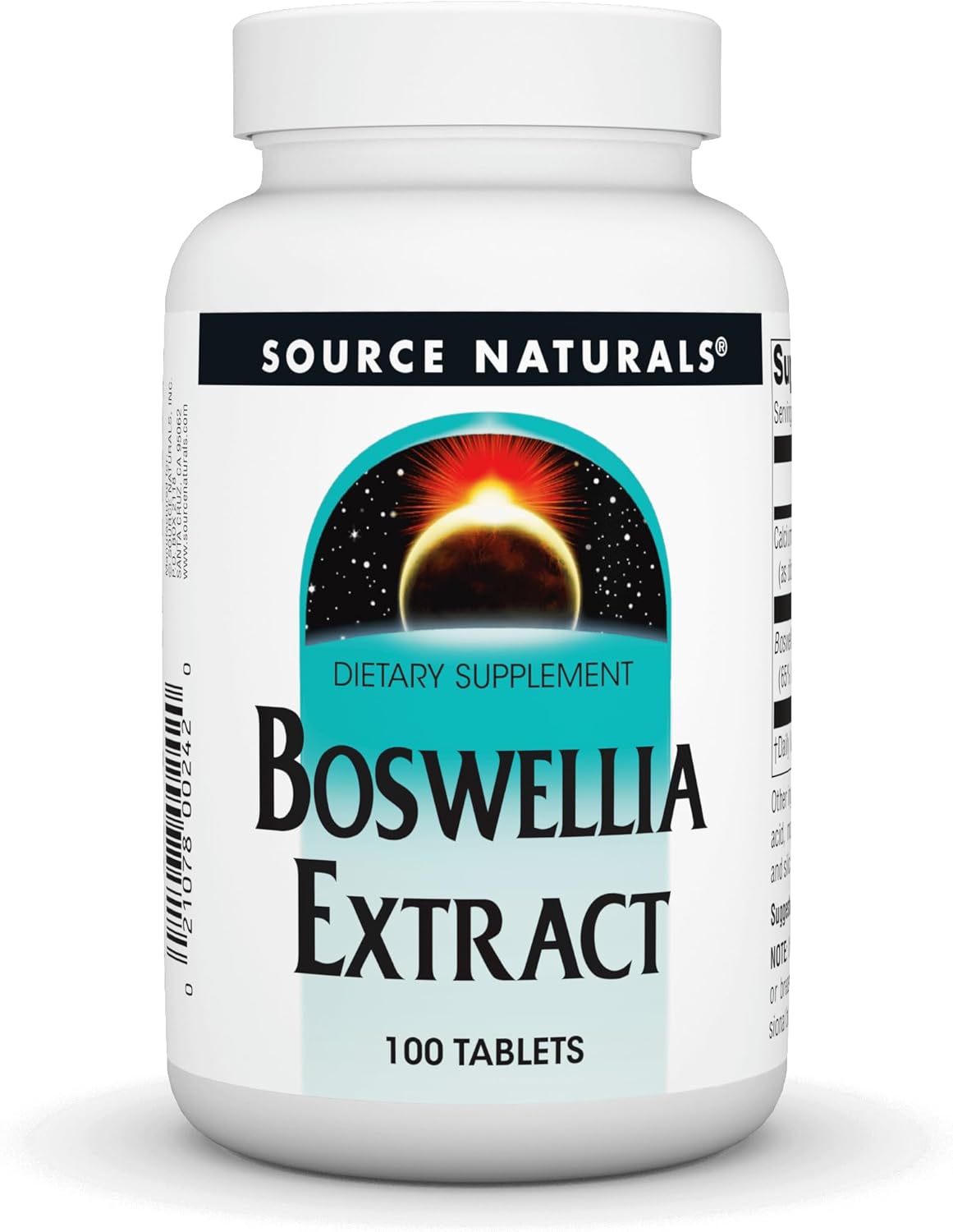 Boswellia Extract 243mg Dietary Supplement - 100 Tablets by Source Naturals
