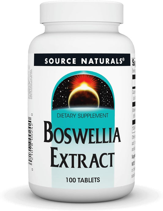 Boswellia Extract 243mg Dietary Supplement - 100 Tablets by Source Naturals