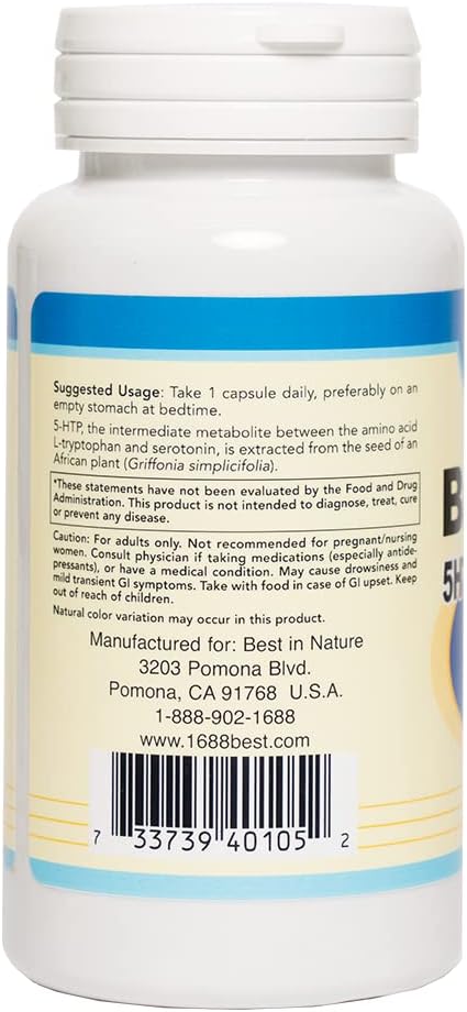 BrightUp™-5 HTP Supplement with Griffonia simplicifolia Extract for Healthy Mood Support