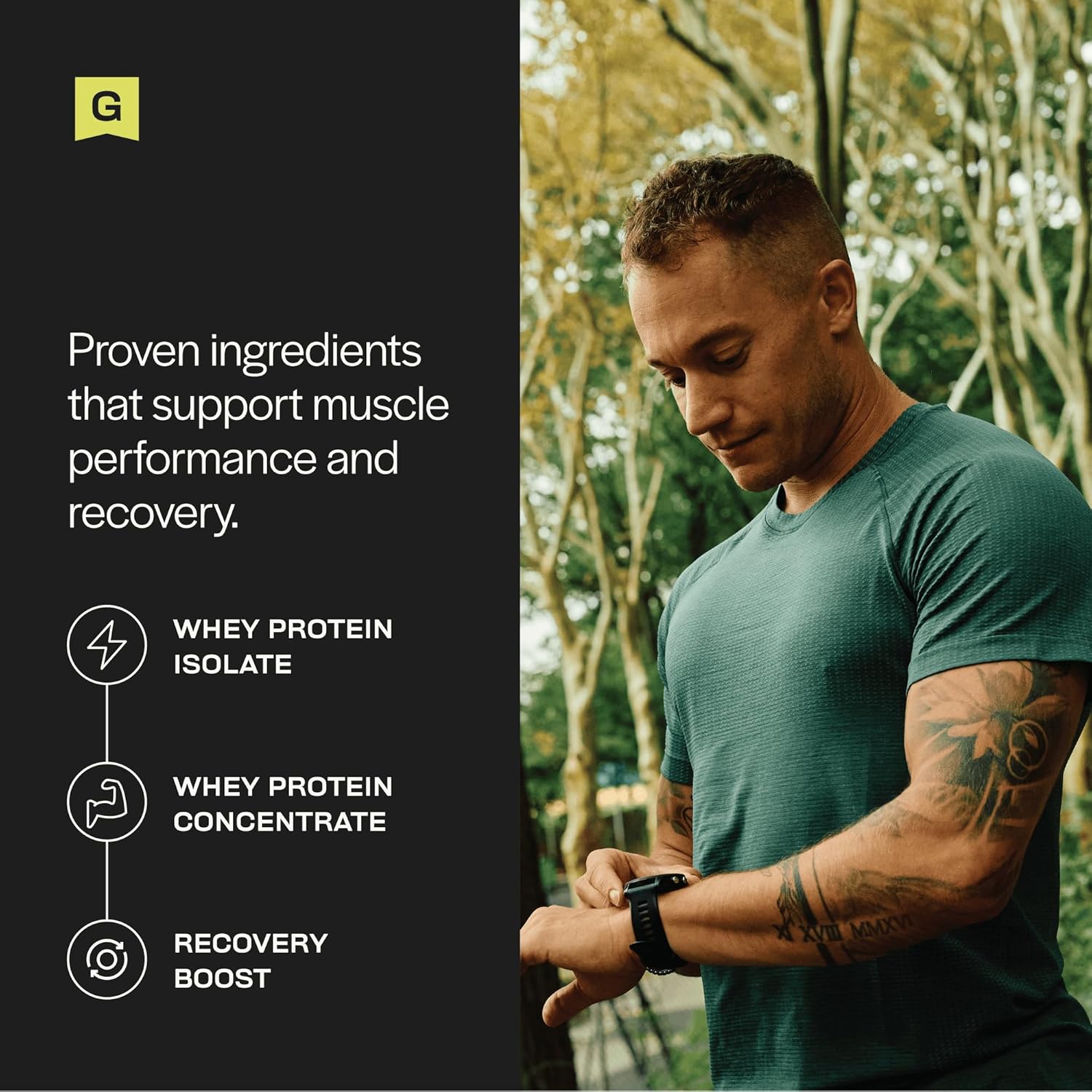 Build Muscle Bundle: Gainful Whey Protein Powder for Post-Workout Support - Whey Isolate + Concentrate, Low Carb, Unflavored with Chocolate, Vanilla, Strawberry & Variety Pack Flavor Boosts, 28 Servings