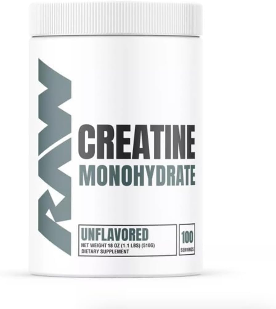 Bulk Size Unflavored Creatine Monohydrate Powder - 100 Servings
