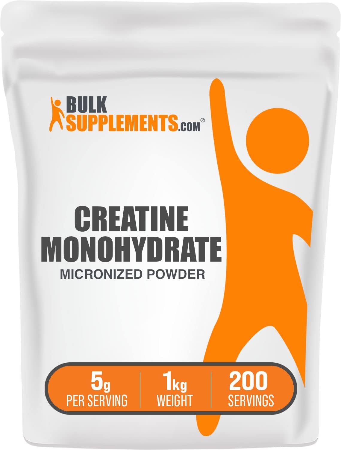Bulk Whey Protein and Creatine Bundle - Vanilla Ice Cream Flavor, 10lb & 1kg - Optimum Nutrition Gold Standard & BulkSupplements Micronized Creatine Monohydrate Powder