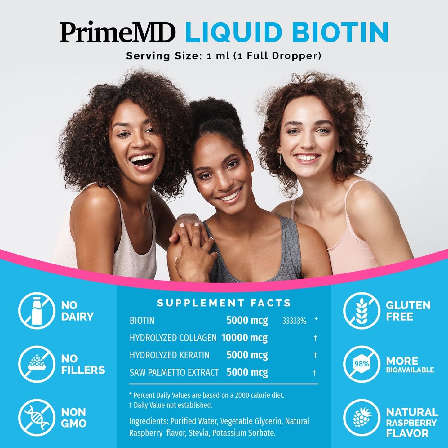 Bundle: PrimeMD Ceylon Cinnamon, Biotin Collagen Keratin Saw Palmetto, Maca Root Ashwagandha - Energy, Mood, Hair, Skin & Immune Support
