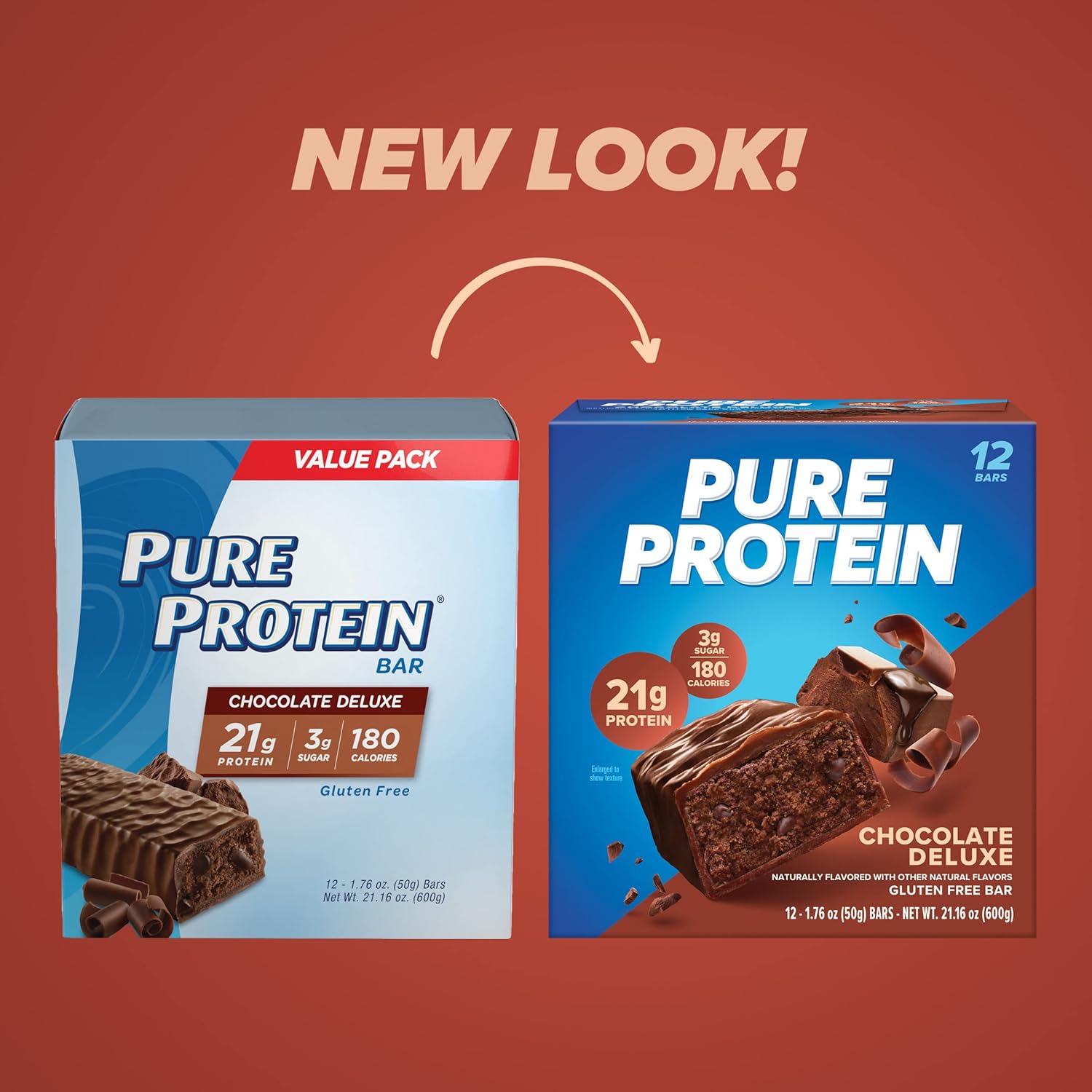 Bundle: Six Star Elite 100% Whey Protein Plus Triple Chocolate 1.8lbs & Pure Protein Chocolate Deluxe Bars 12 Count