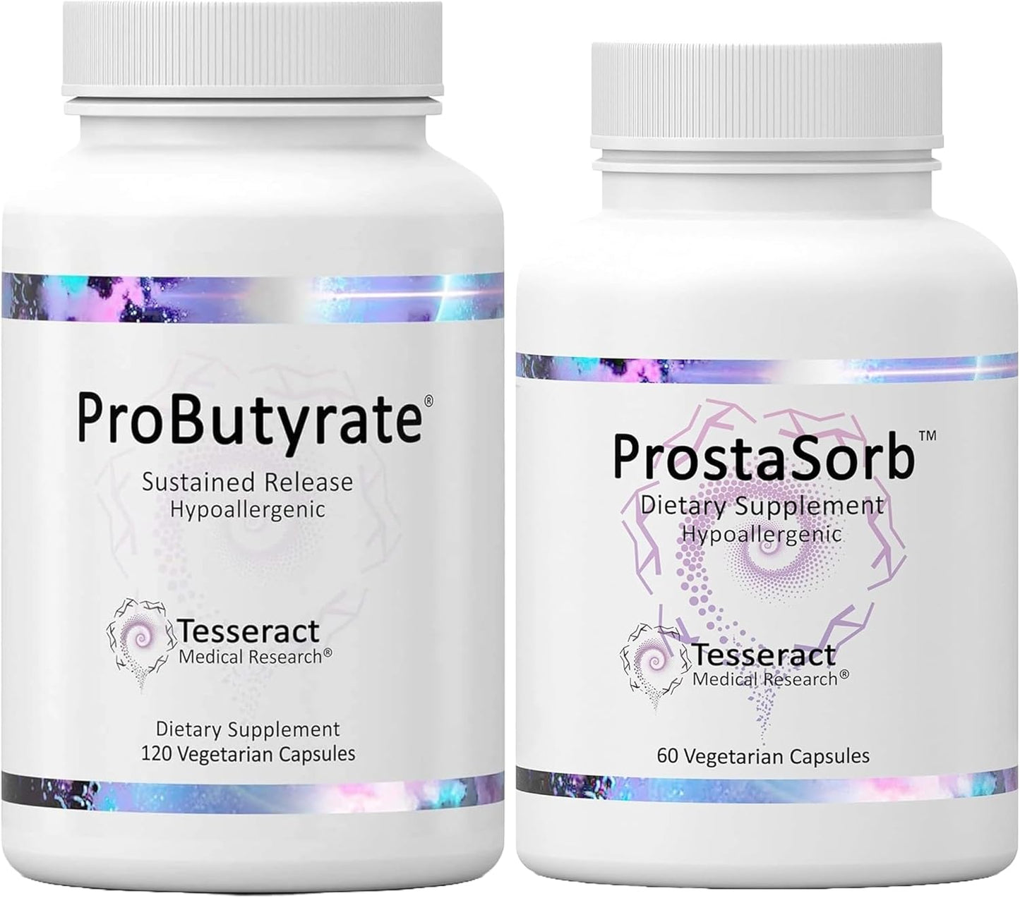 Butyric Acid Complex Gut & Prostate Supplement - Tesseract Medical Research Optimal Bundle