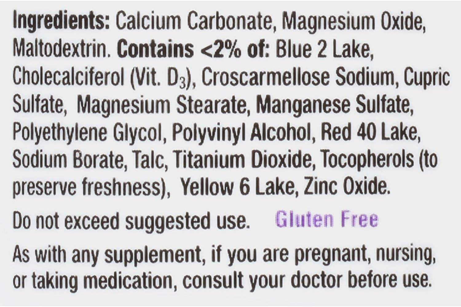 Caltrate Bone Health Advanced 2in1 Dual Action Minerals - 360 Tablets Value Pack - Calcium & Vitamin D Supplement