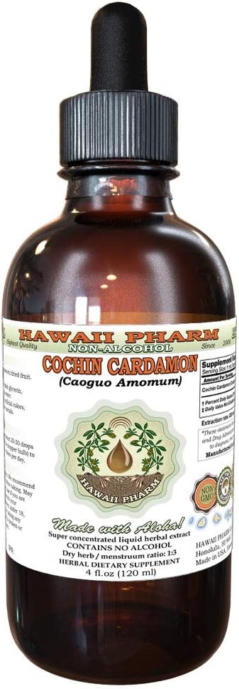 Cao Guo (Caoguo Amomum) Tincture - Dried Fruit Liquid Extract Herbal Supplement 4 oz