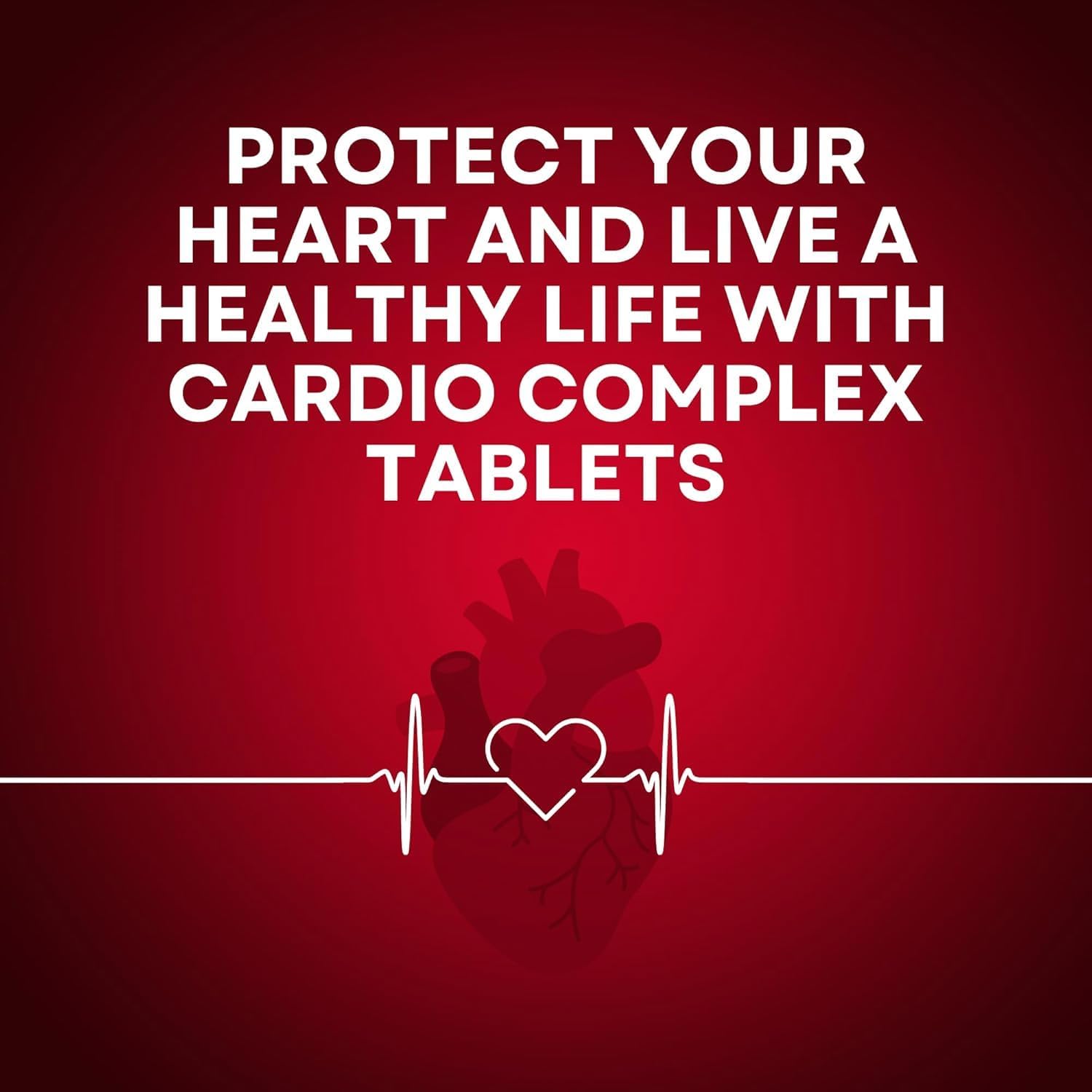 Cardiovax with Arjuna & Moringa Extract - 60 Tablets for Heart Health Support