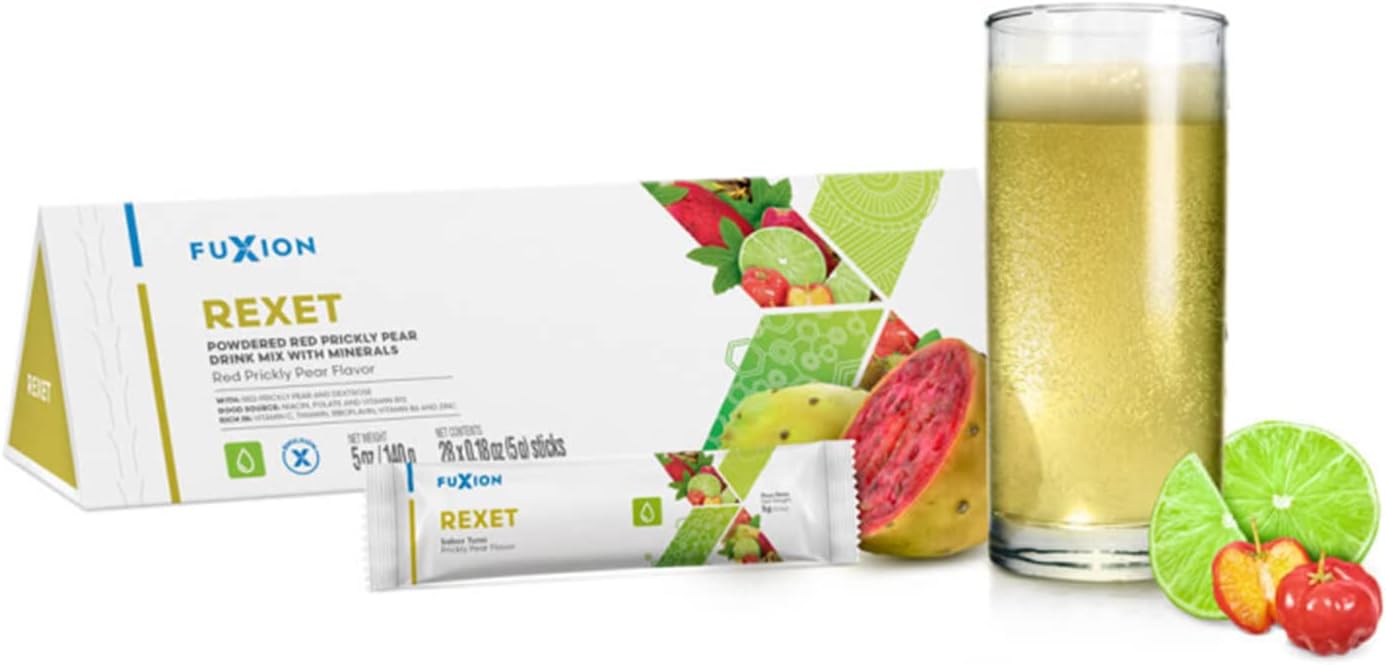 Cekaso FuXion REXET Sticks - Support Liver Metabolism & Digestive System Detoxification for Bodybuilding (28 Sticks)