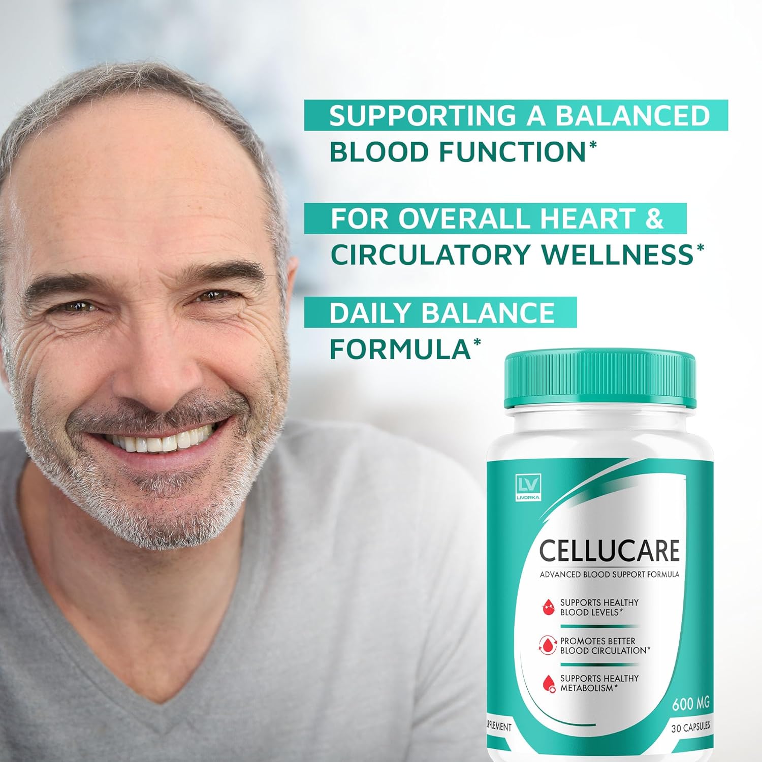 Cellucare (2 Pack) Advanced Formula Capsules - 60 Count for 2 Months Supply - Cellulite Care Vitamins