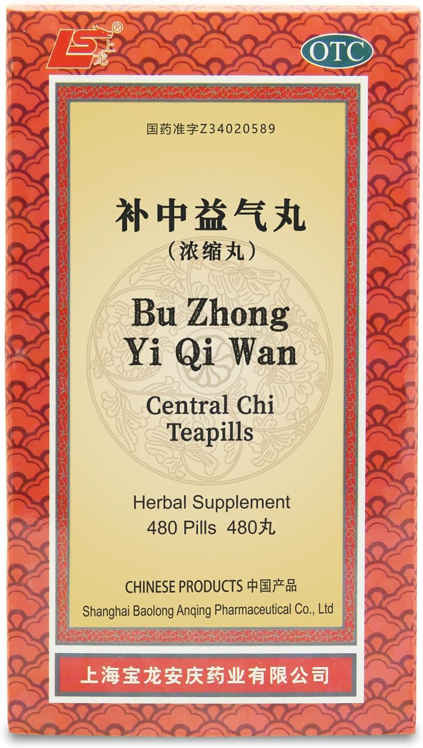 Central Chi Teapills Herbal Supplement 480 ct - Supports Healthy Spleen & Stomach - Economy Size, 60 Servings