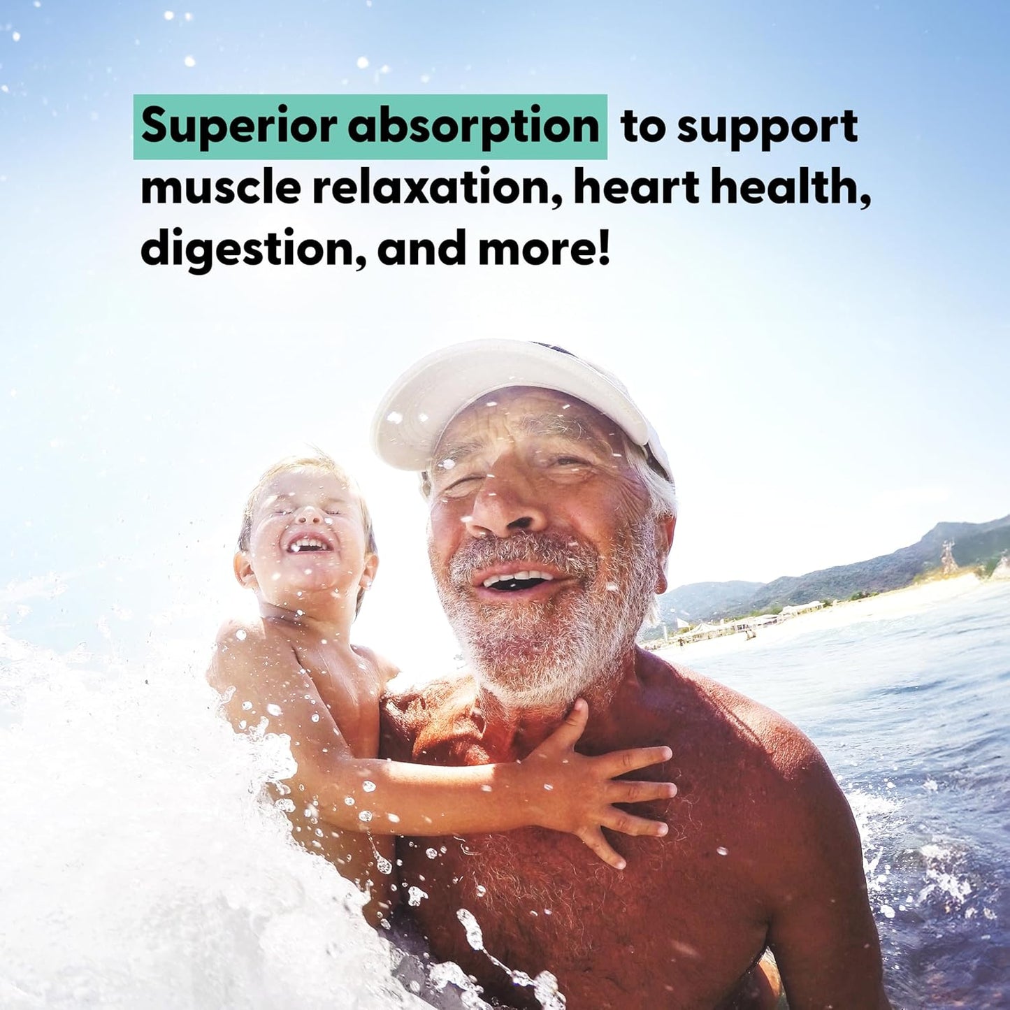 Chelated Magnesium Capsules for Stress Relief, Nerve Health, and Immune Support - 180 Vegan Capsules - Non-GMO