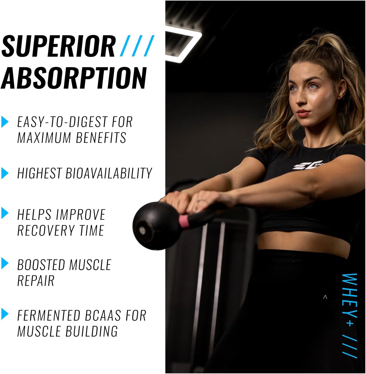 Chocolate Peanut Butter Whey+ Protein Powder with Digestive Enzymes and Collagen Peptides - Isolate Supplement for Swift Muscle Recovery - 30 Servings