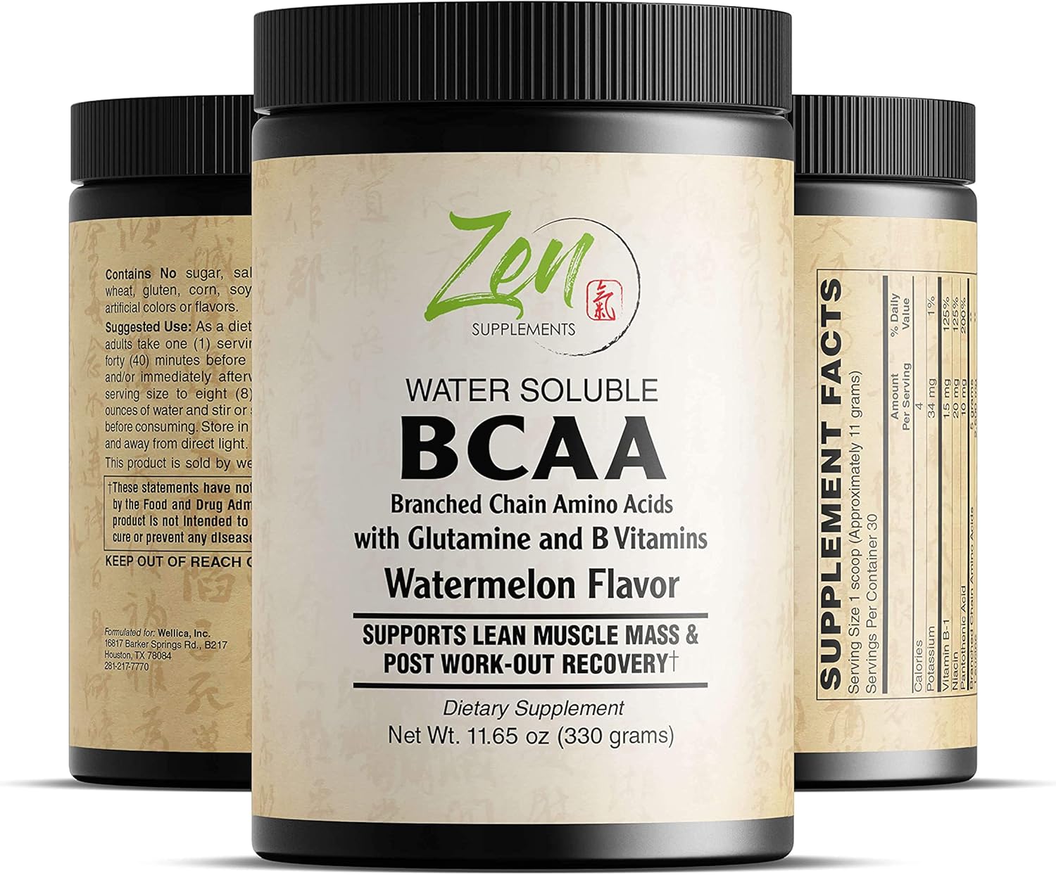 Clean Fit Keto BCAA Powder for Muscle Build, Recovery, and Endurance - 330g Zen Supplements